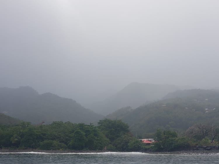 Rainy in Guadeloupe