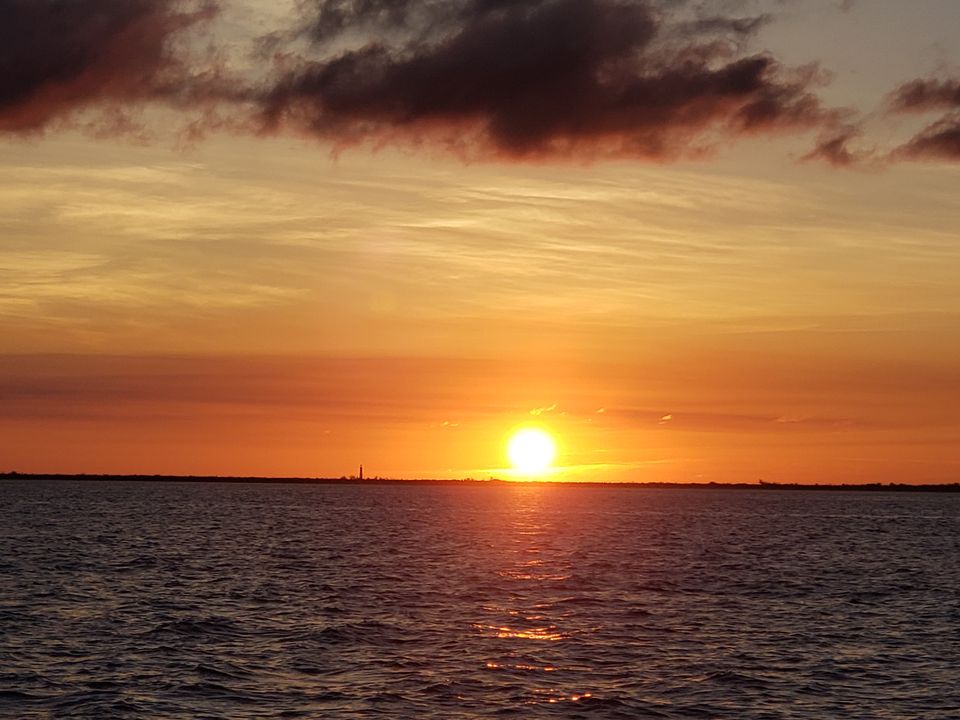 Sunset from Molasses reef