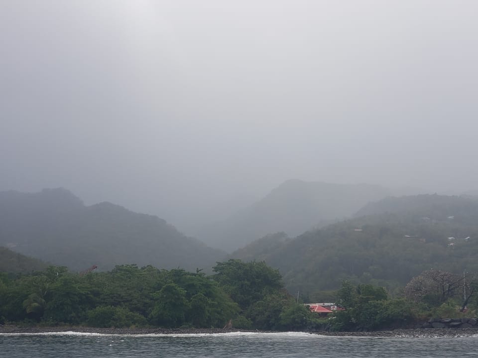 Rainy in Guadeloupe